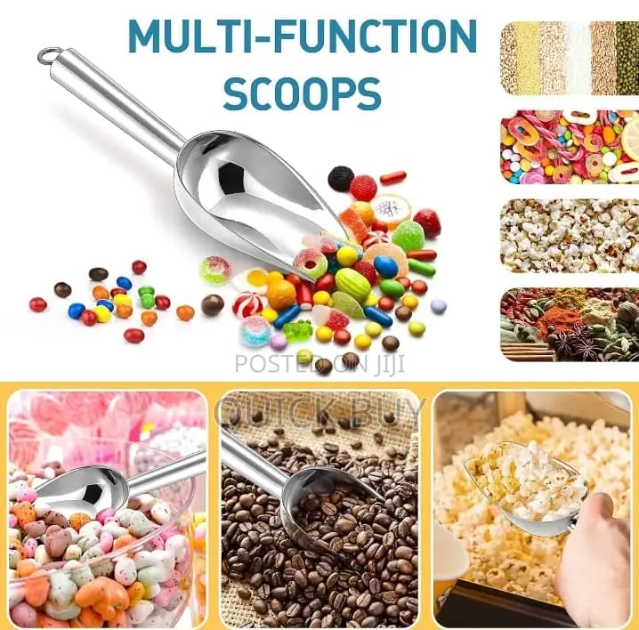New Stainless Steel Multifunction Scoop