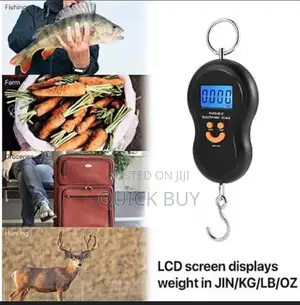 Latest 50kg/10g Portable Electronic Digital Travel Scale
