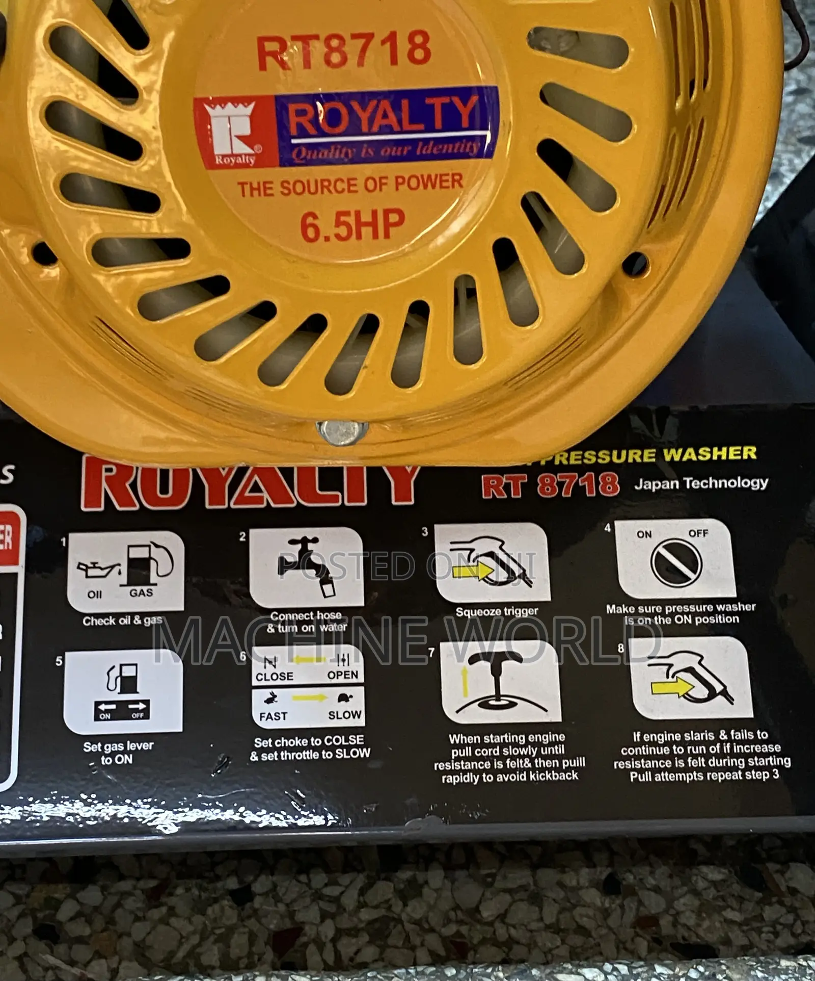 Car Washer Royalty Japan 8hp