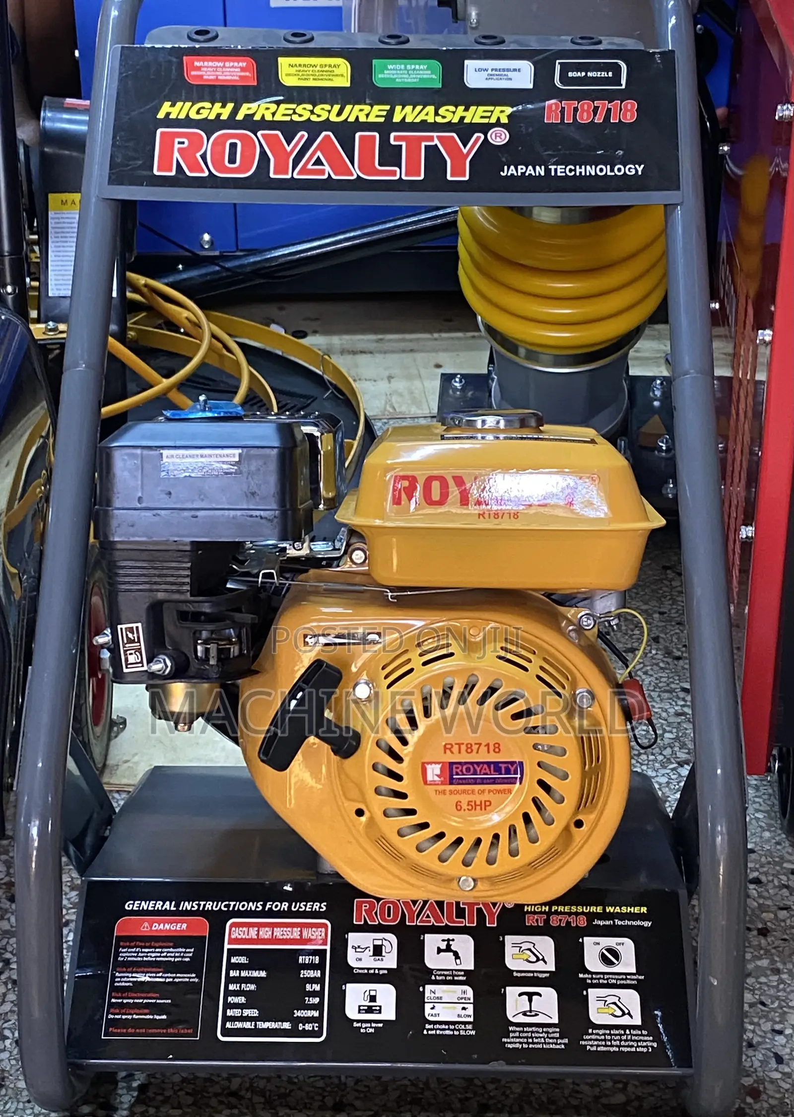 Car Washer Royalty Japan 8hp