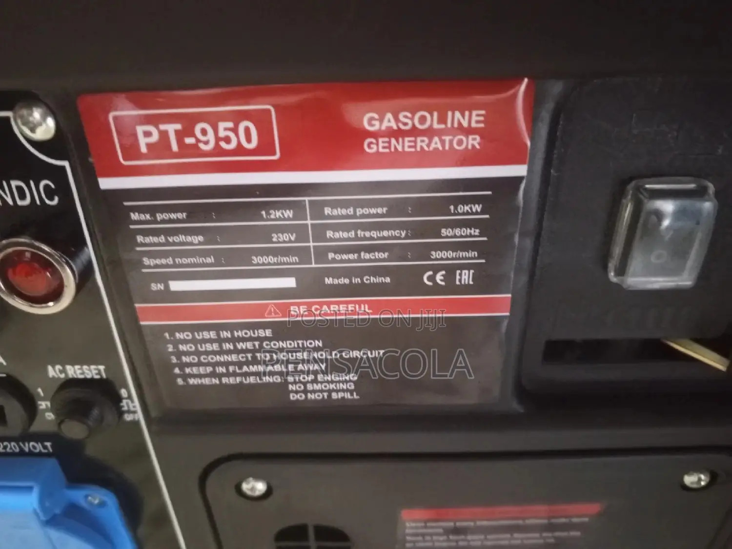 1kva (Saloon) Generator
