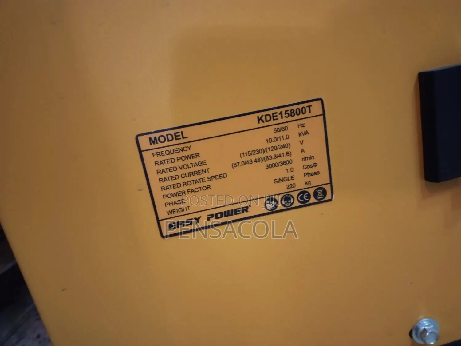 11kva Generator