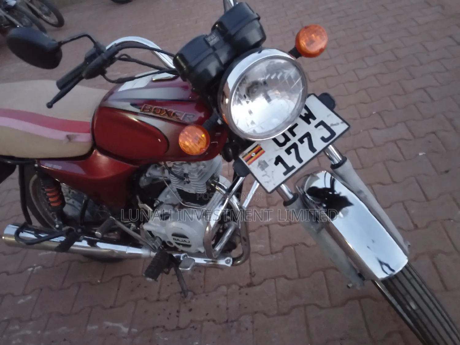 Bajaj Boxer 2023 Red