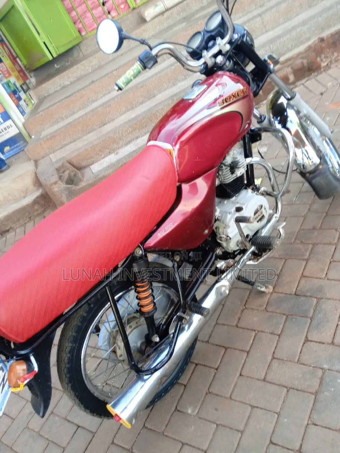 Bajaj Boxer 2023 Red