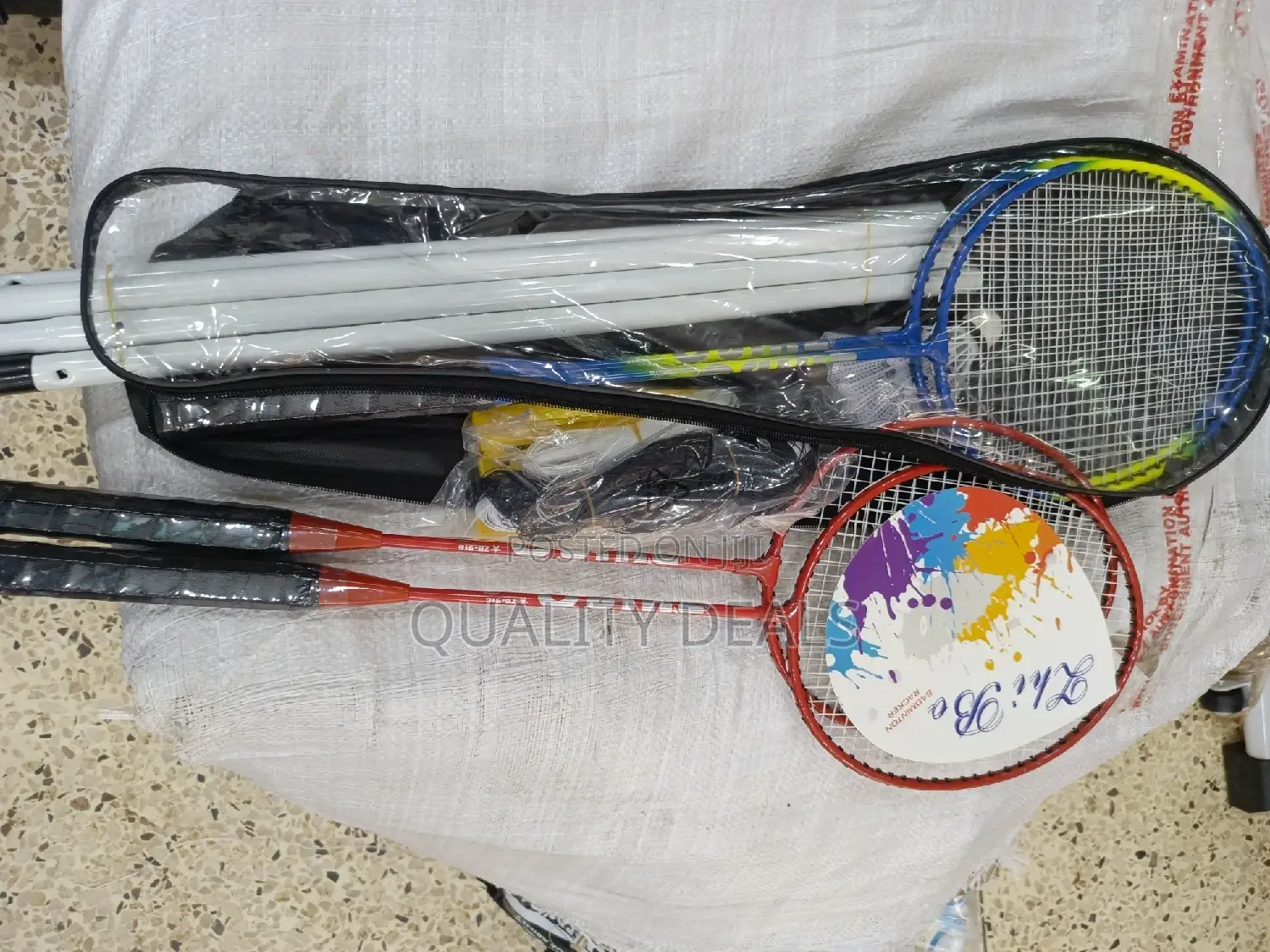 4 Player Badminton Set