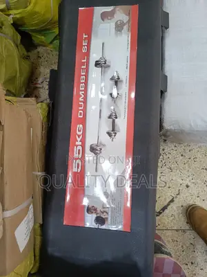 55kg Adjustable Dumbbells Barbell Set