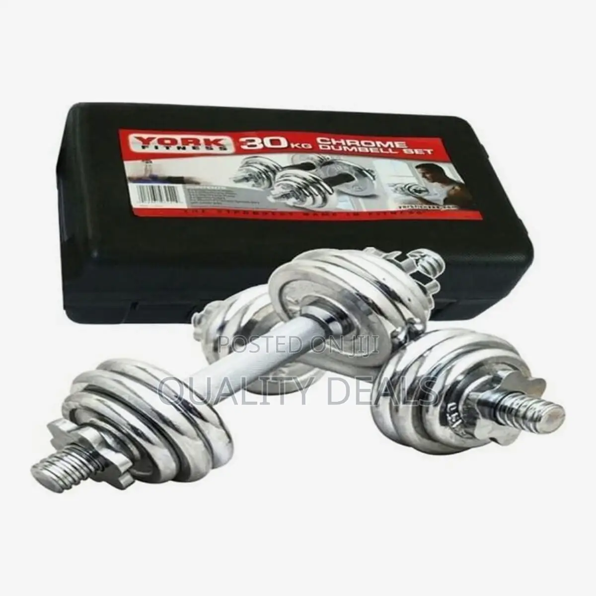 30kg Adjustable Dumbbells and Barbell Set