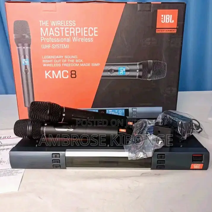 Excellent Quality JBL Masterpiece KMC8 UHF Microphone System