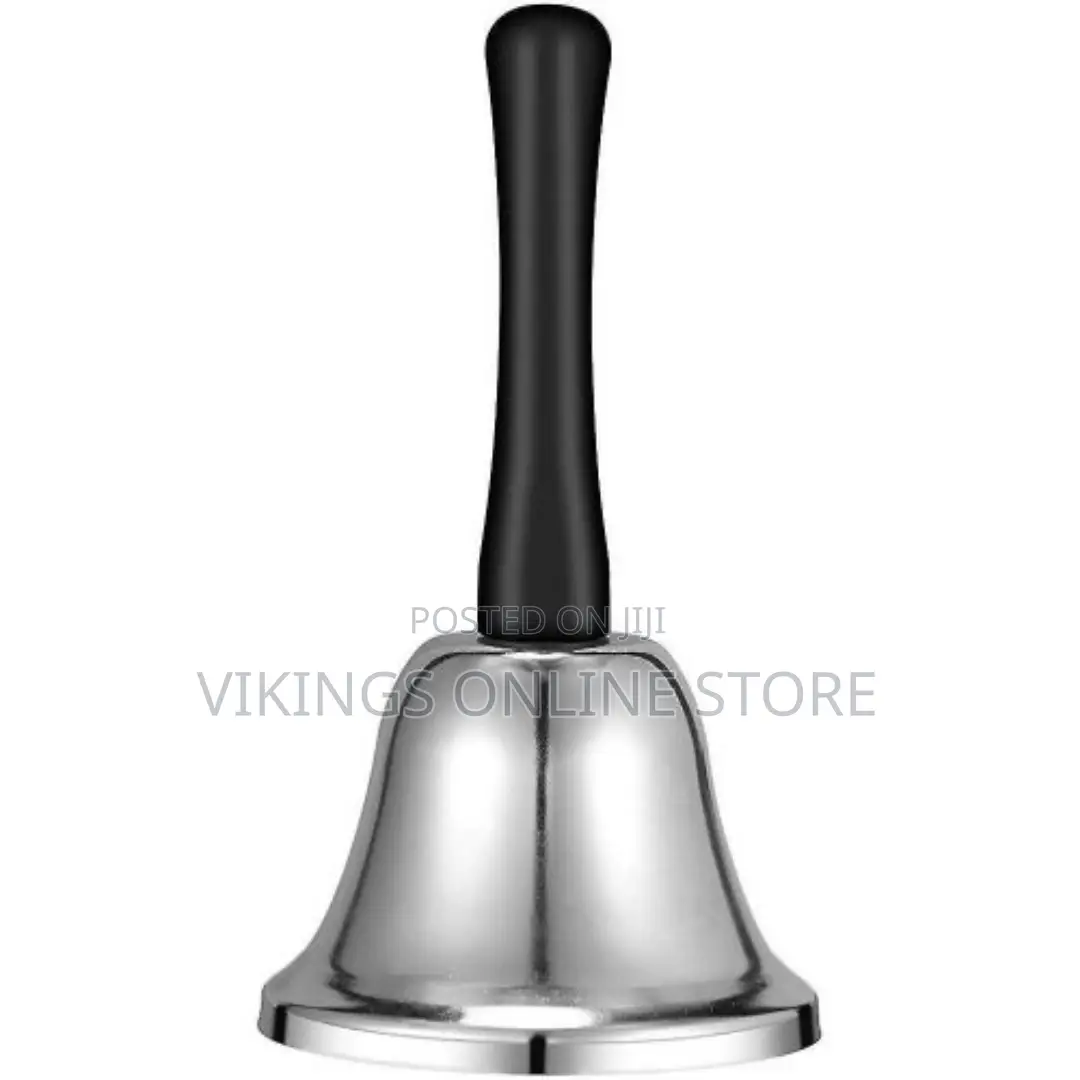 Stainless Steel Hand Bell and Call Bell, Desk Bell