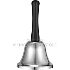 Stainless Steel Hand Bell and Call Bell, Desk Bell