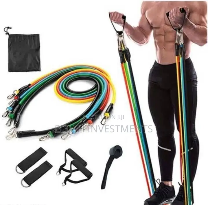 High Quality Exercise Resistance Bands Set