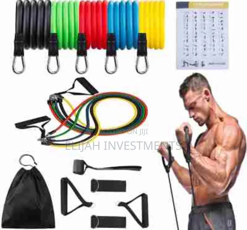 High Quality Exercise Resistance Bands Set