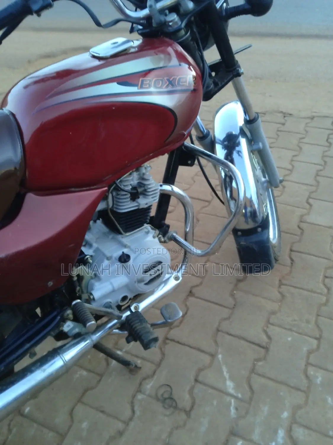 Bajaj Boxer 2023 Red