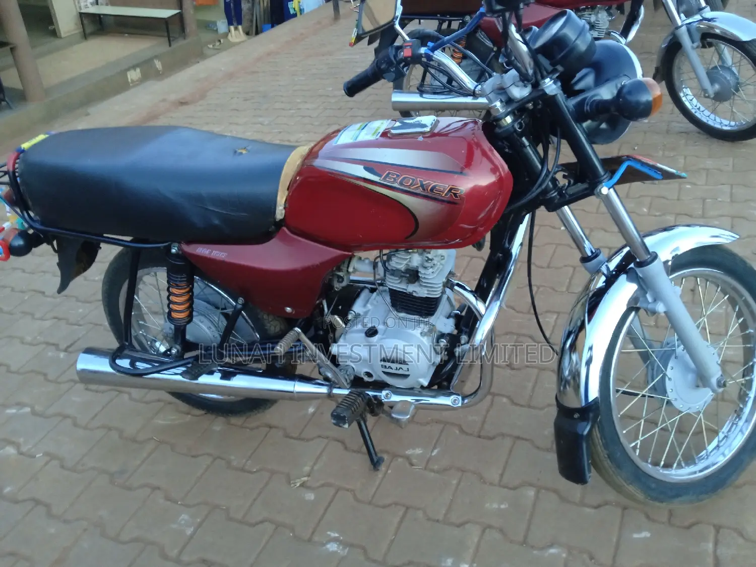 Bajaj Boxer BM100ES 2023 Red