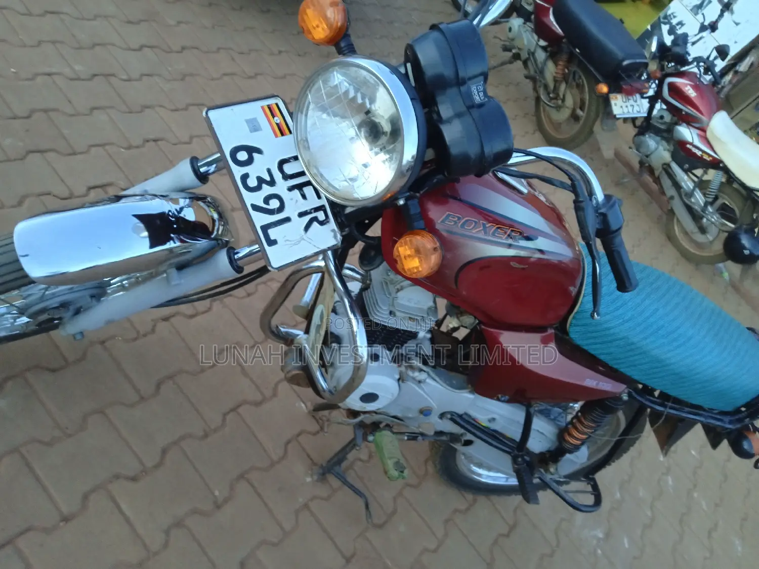 Bajaj Boxer 2023 Red