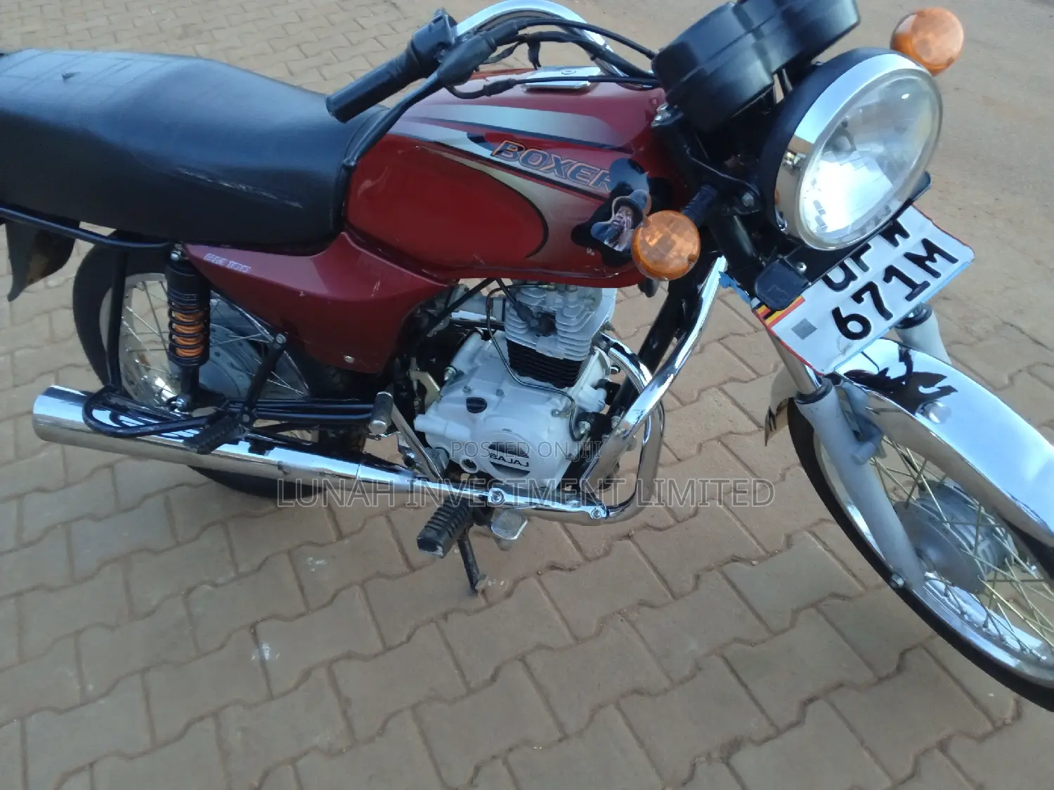 Bajaj Boxer 2023 Red