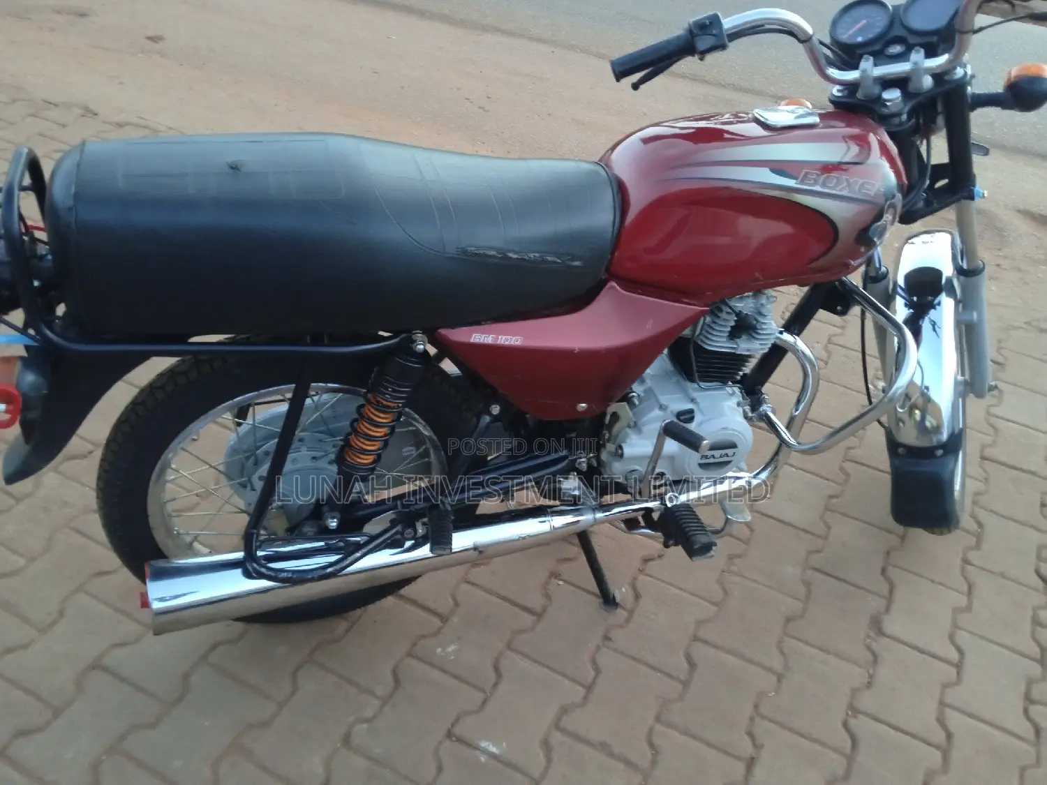 Bajaj Boxer 2023 Red
