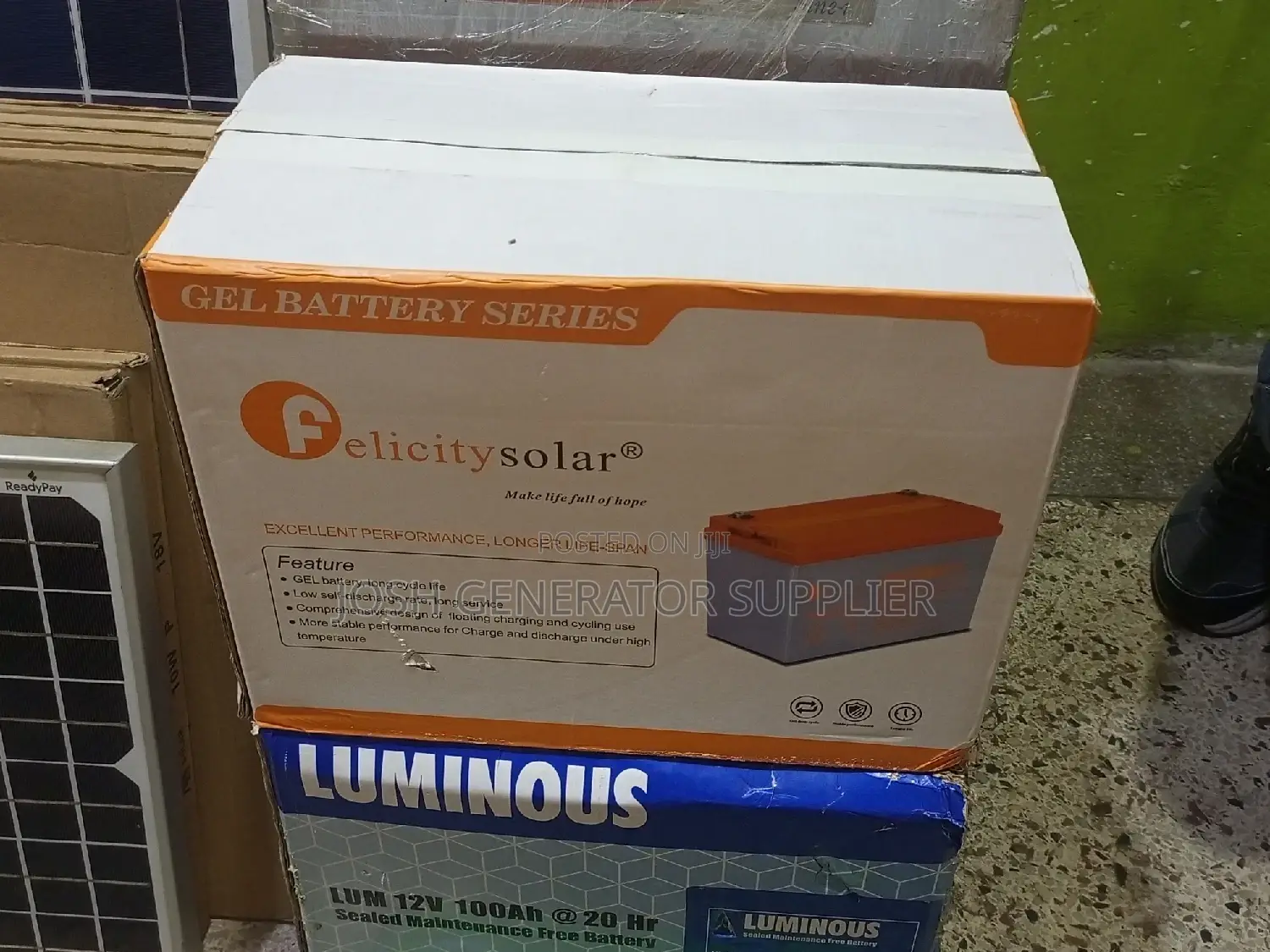 12v, 100ah Felicity Battery