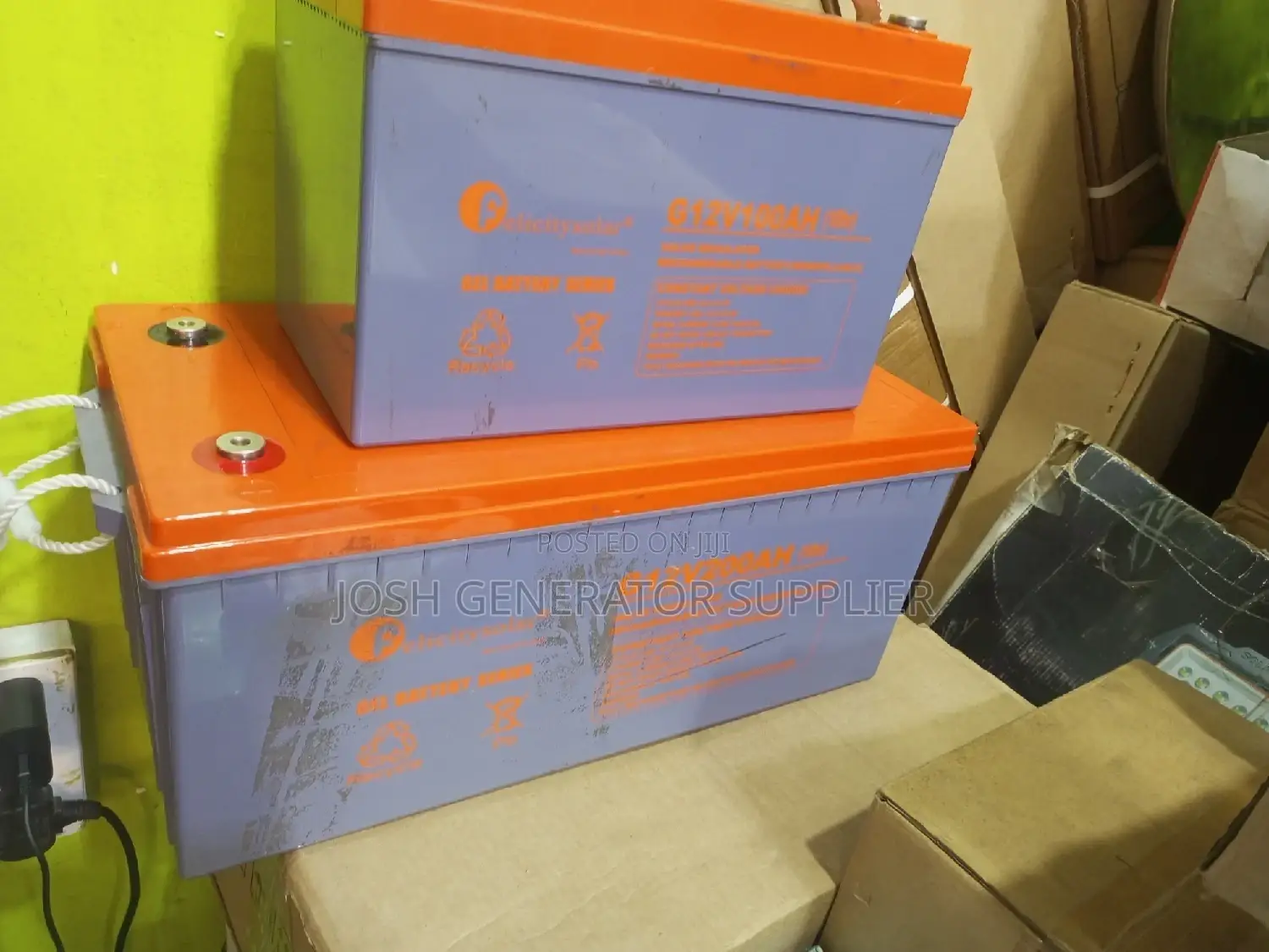 12v, 100ah Felicity Battery