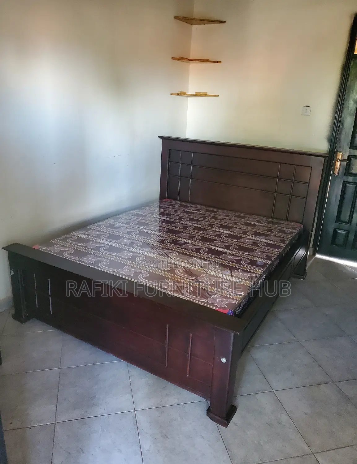 Tile Bed / 5by6 Bed / Wooden Bed / Good / Best Furniture