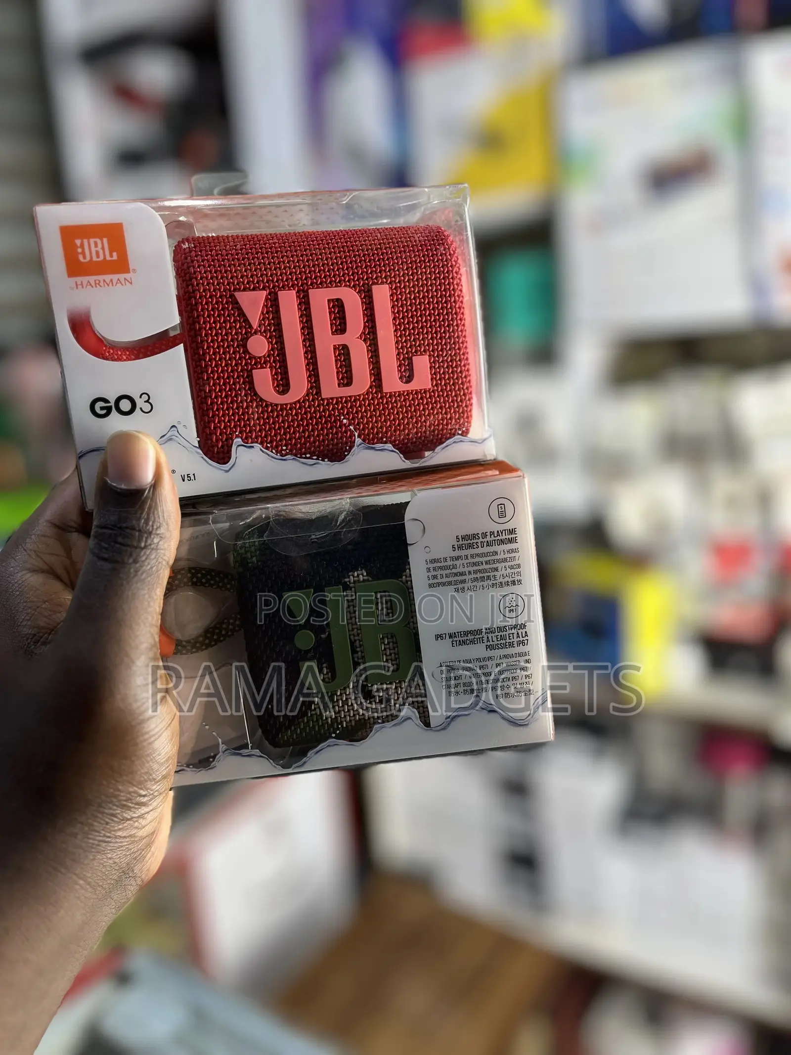JBL GO3 by Harman