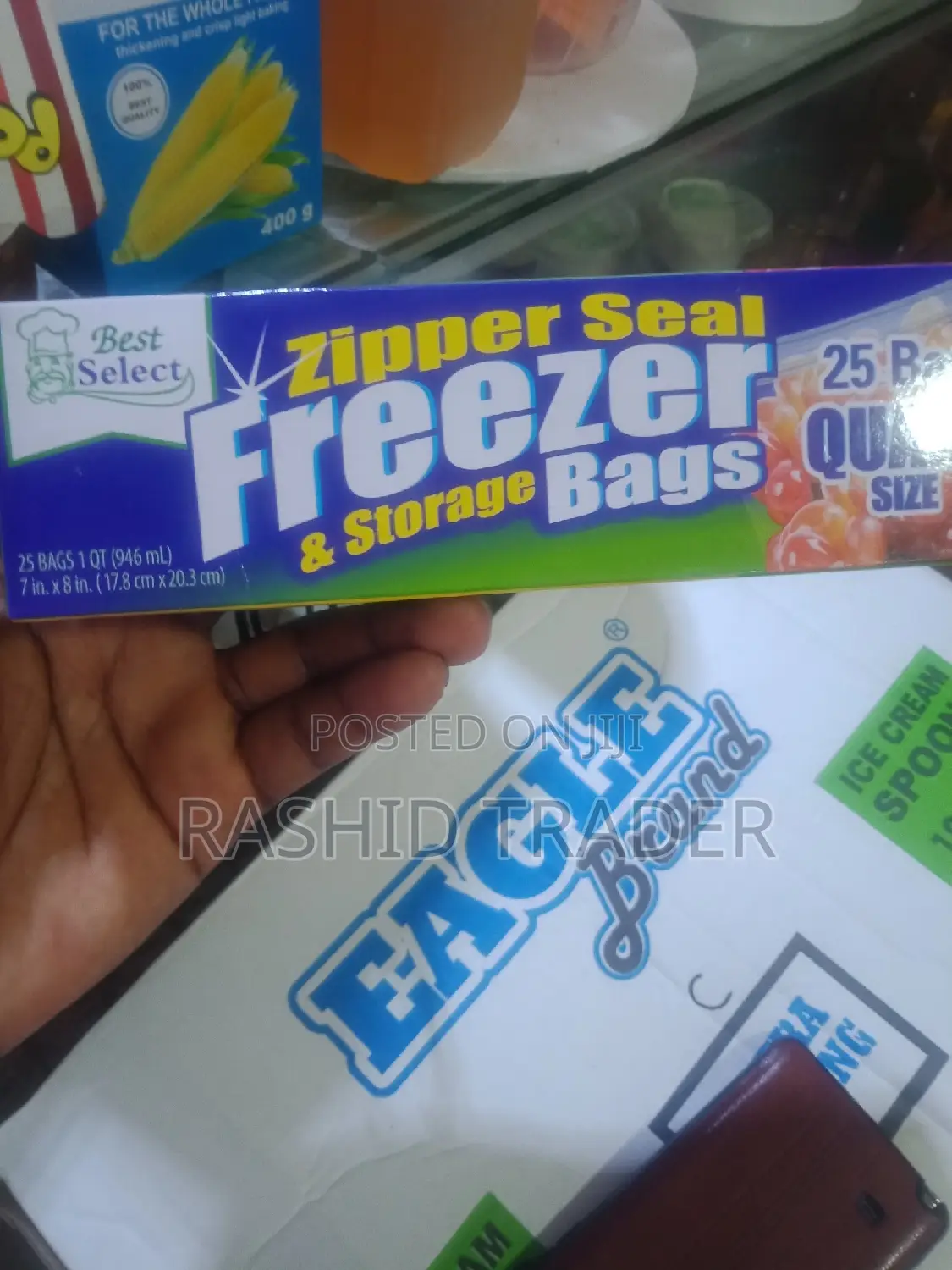 Zipper Seal Freezer and Storage Bags
