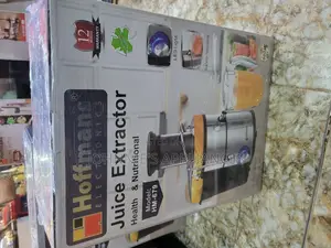 Hoffman Juice Extractor for Healthy $ Nutrition