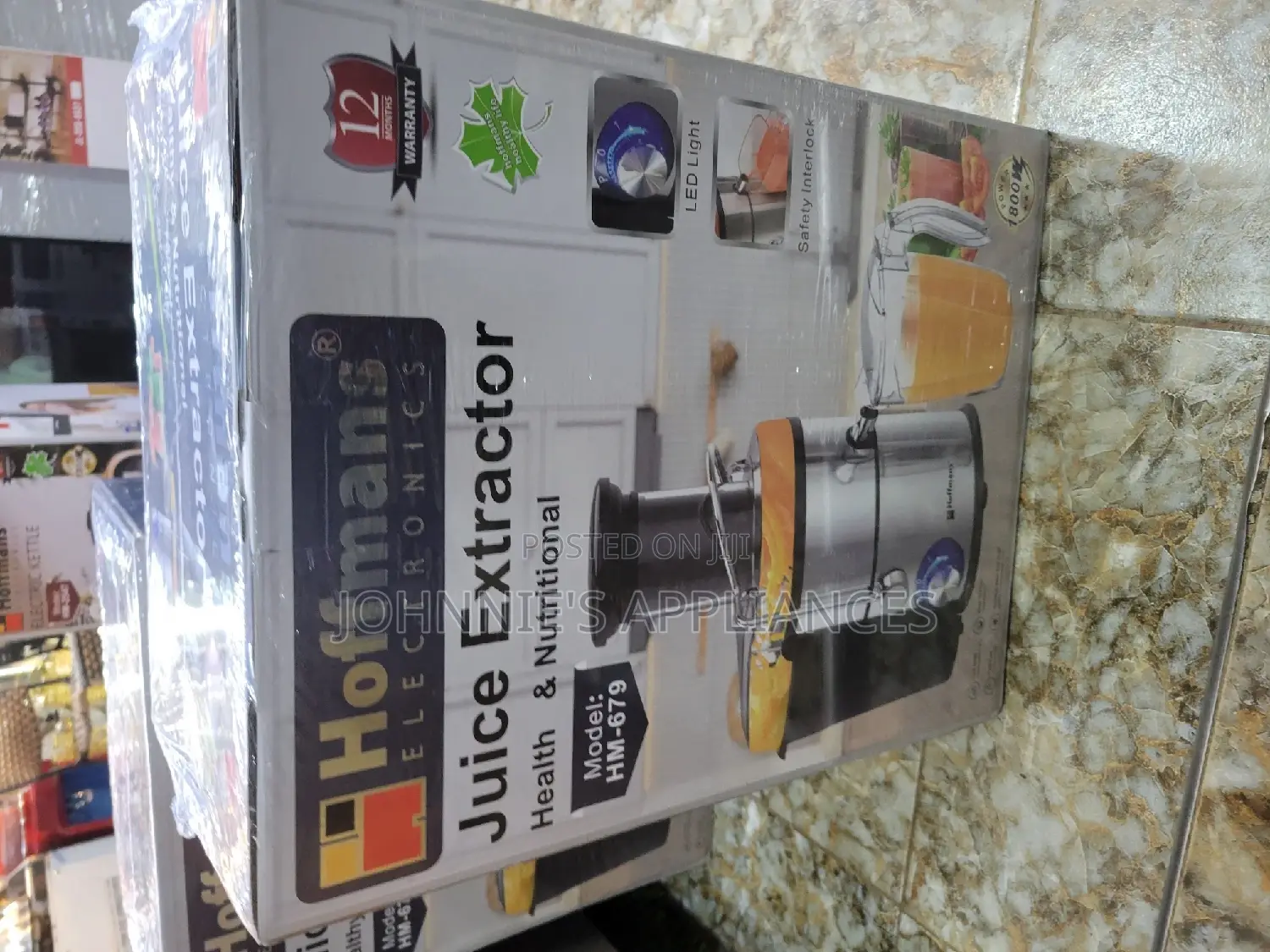 Hoffman Juice Extractor for Healthy $ Nutrition