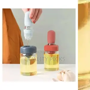 Cooking Oil Bottle With Brush