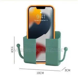 Wall Mounted Storage Phone Holder Organizer,