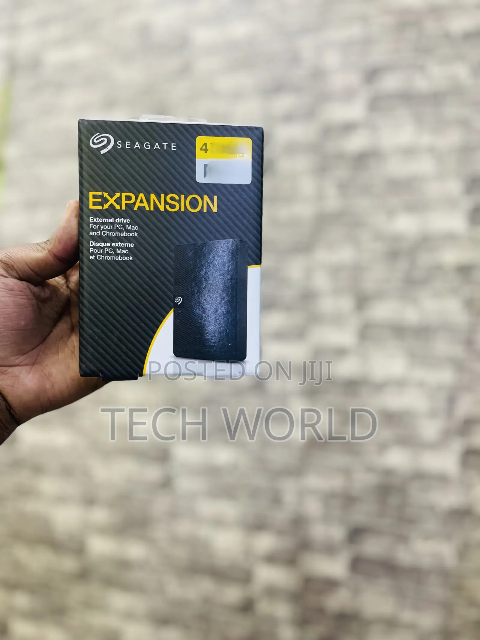 4TB External Drive. Seagate. Exp