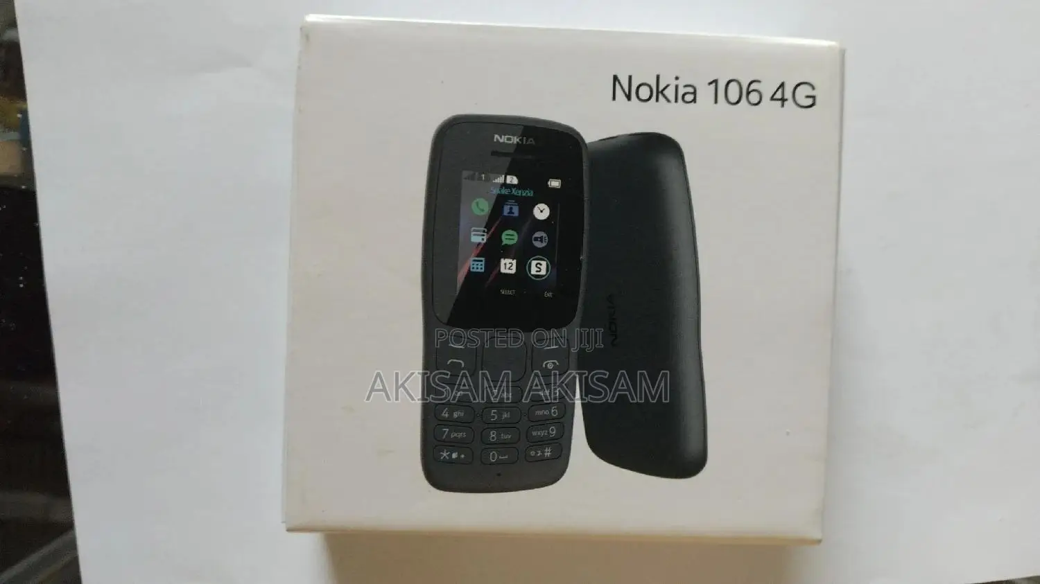New Nokia 106 Black