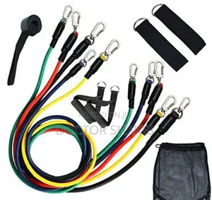 High Quality Durable Fitness Exercise Resistance Band Set