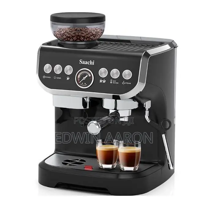 Saachi Commercial Coffee Maker With Grinder
