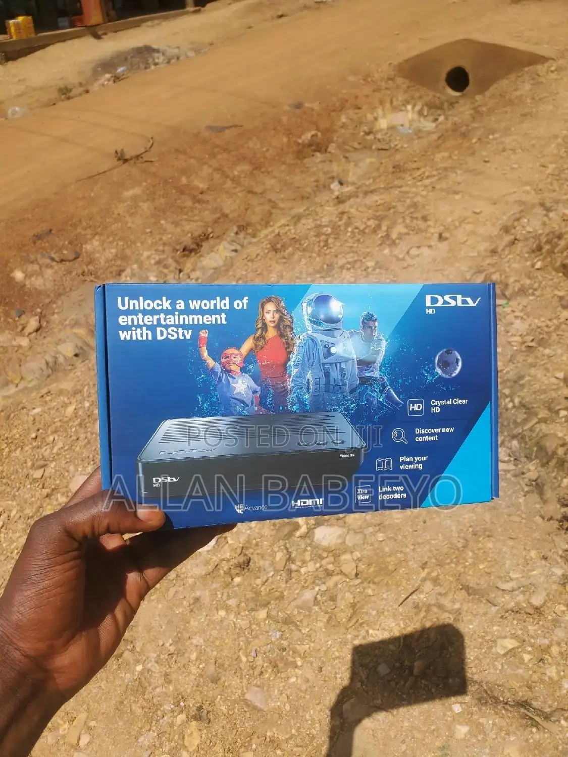 DSTV Decoders Only at a Good Price With a Package.