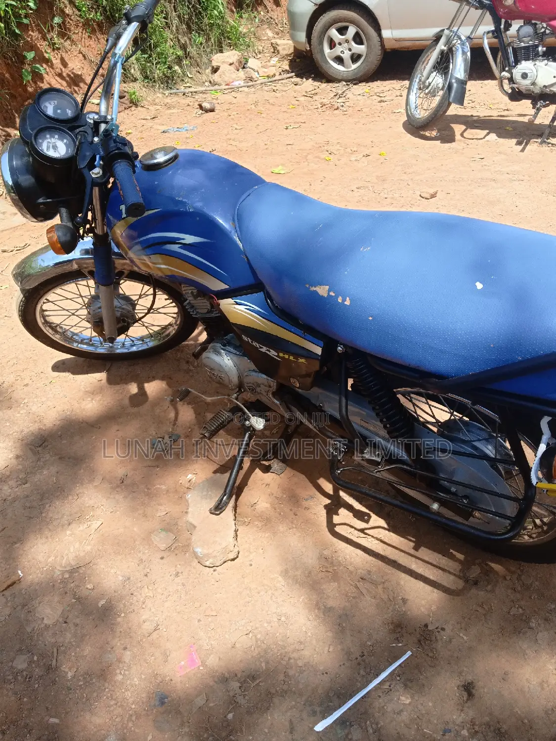 TVS XL 100 2023 Red