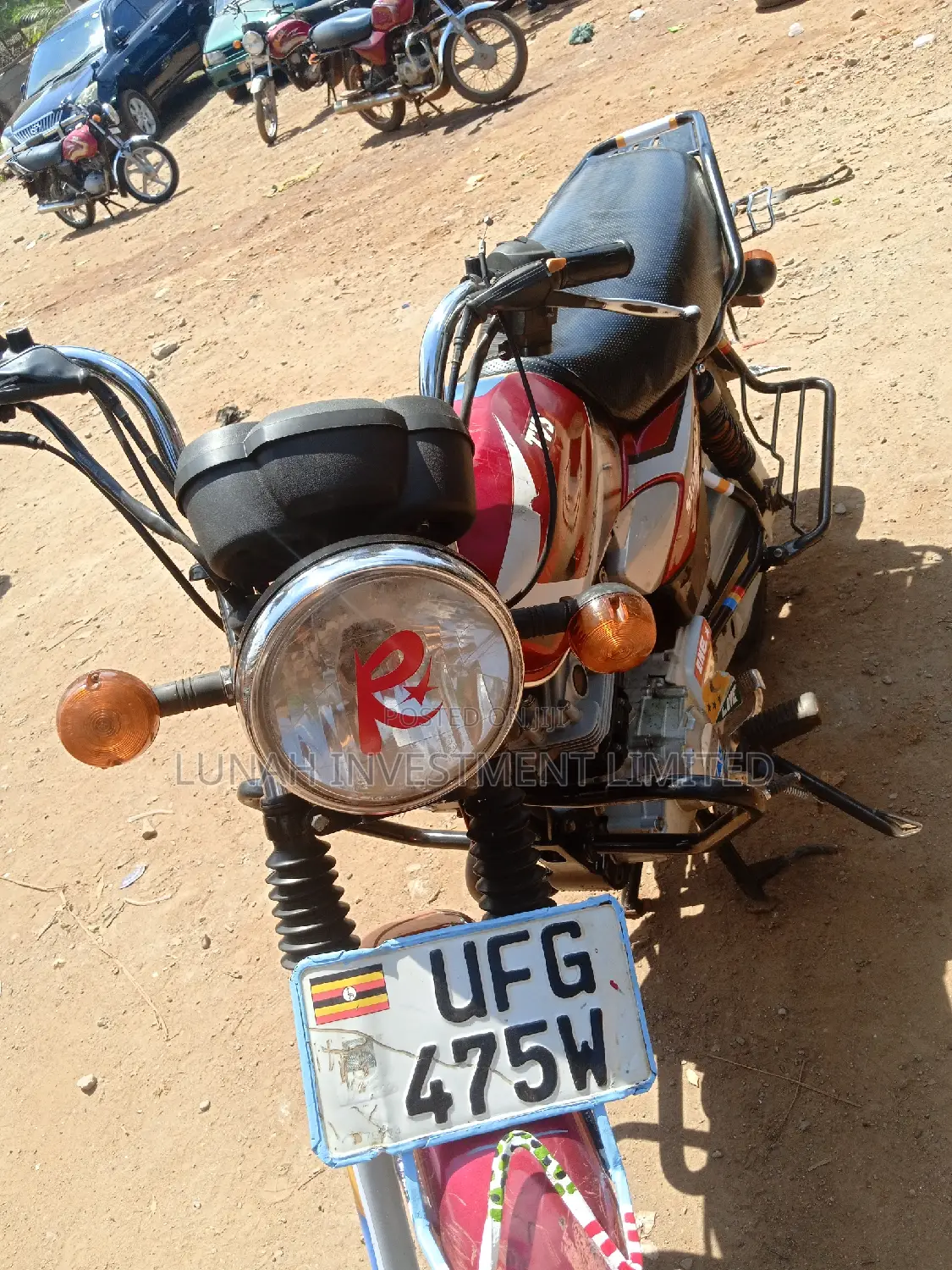 TVS HLX 125 2023 Red