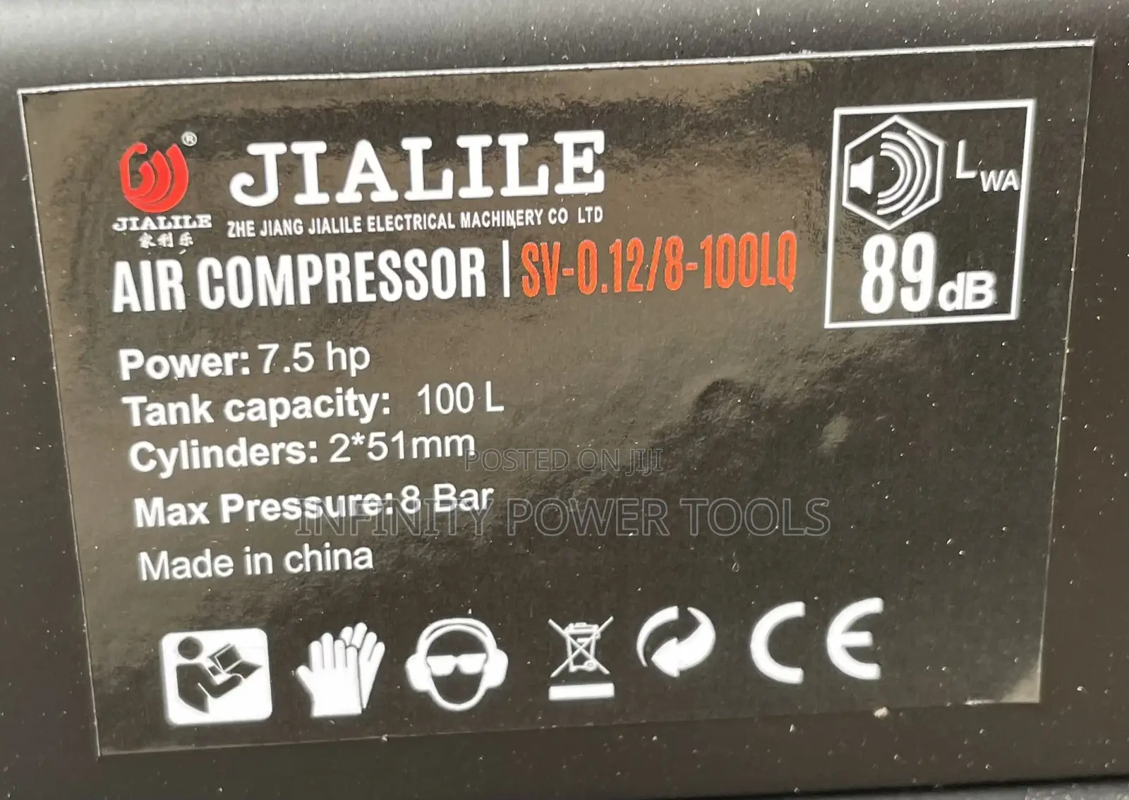 Jialile Compressor 100l Gasoline