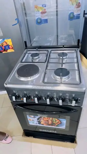 Globalstar Gas Cooker With 3gas 1electric 50x50cm