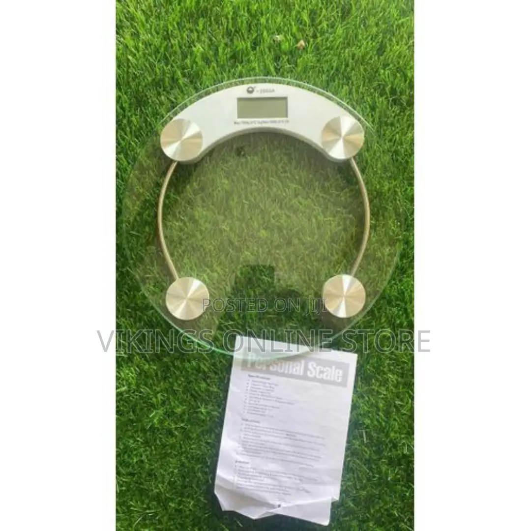Personal Weighing Scale for Body Weight Monitoring, Silver