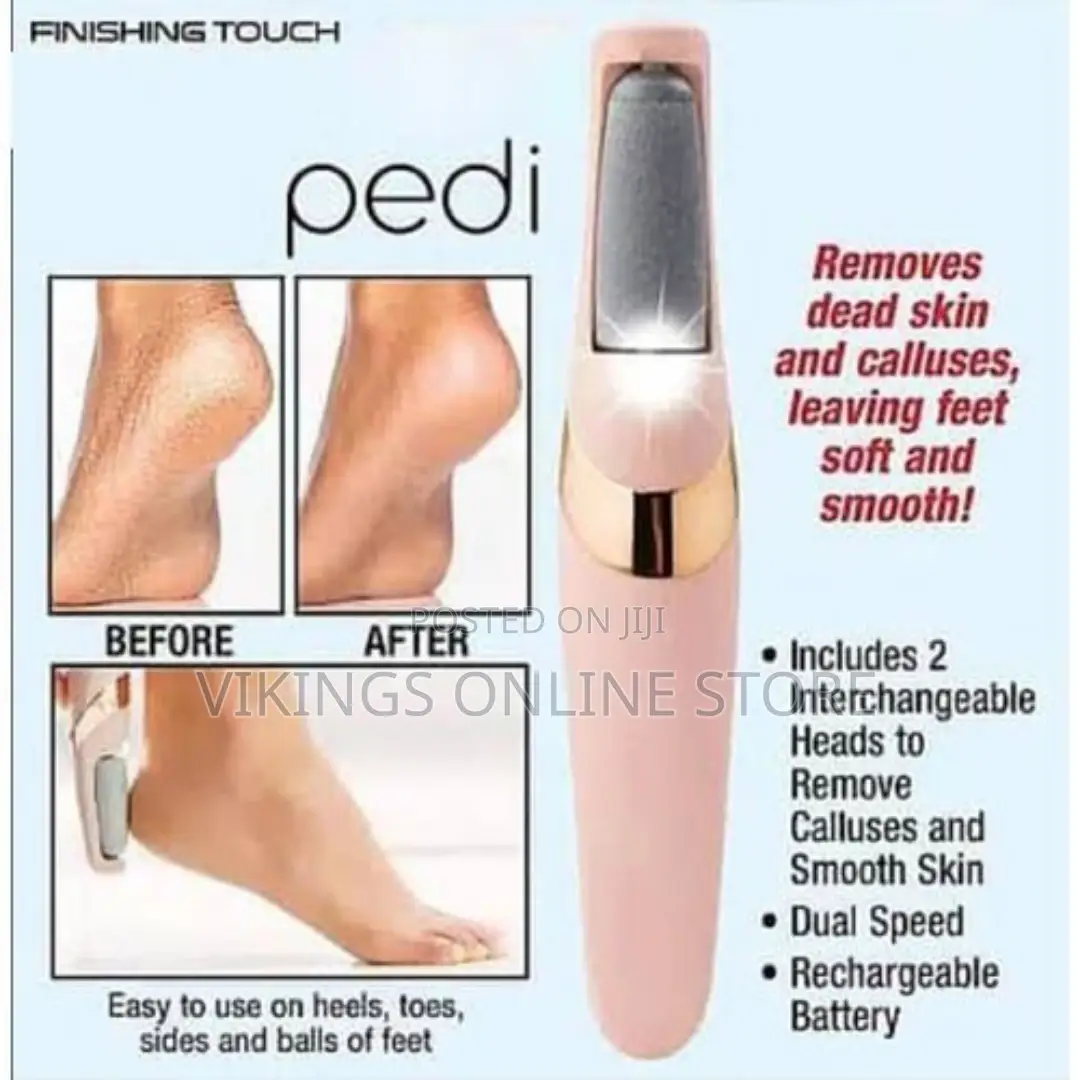 Electronic Foot File Callus Remover Pedicure - Rose Gold