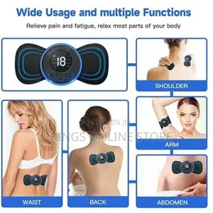 Smart Body Massager for Arms, Shoulders, Neck, Etc, - Black,