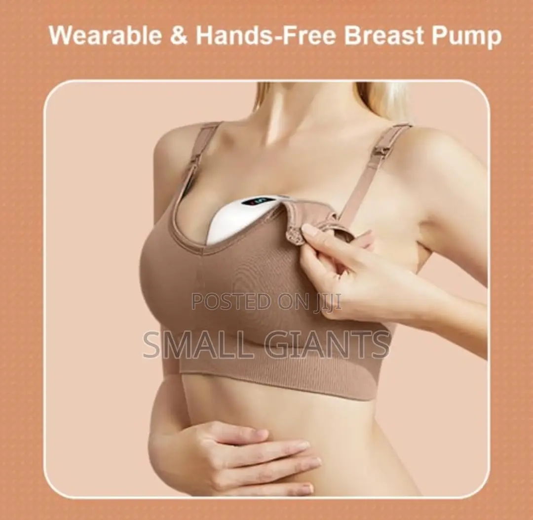 Noiseless Rechargeable Wearable Breast Pump