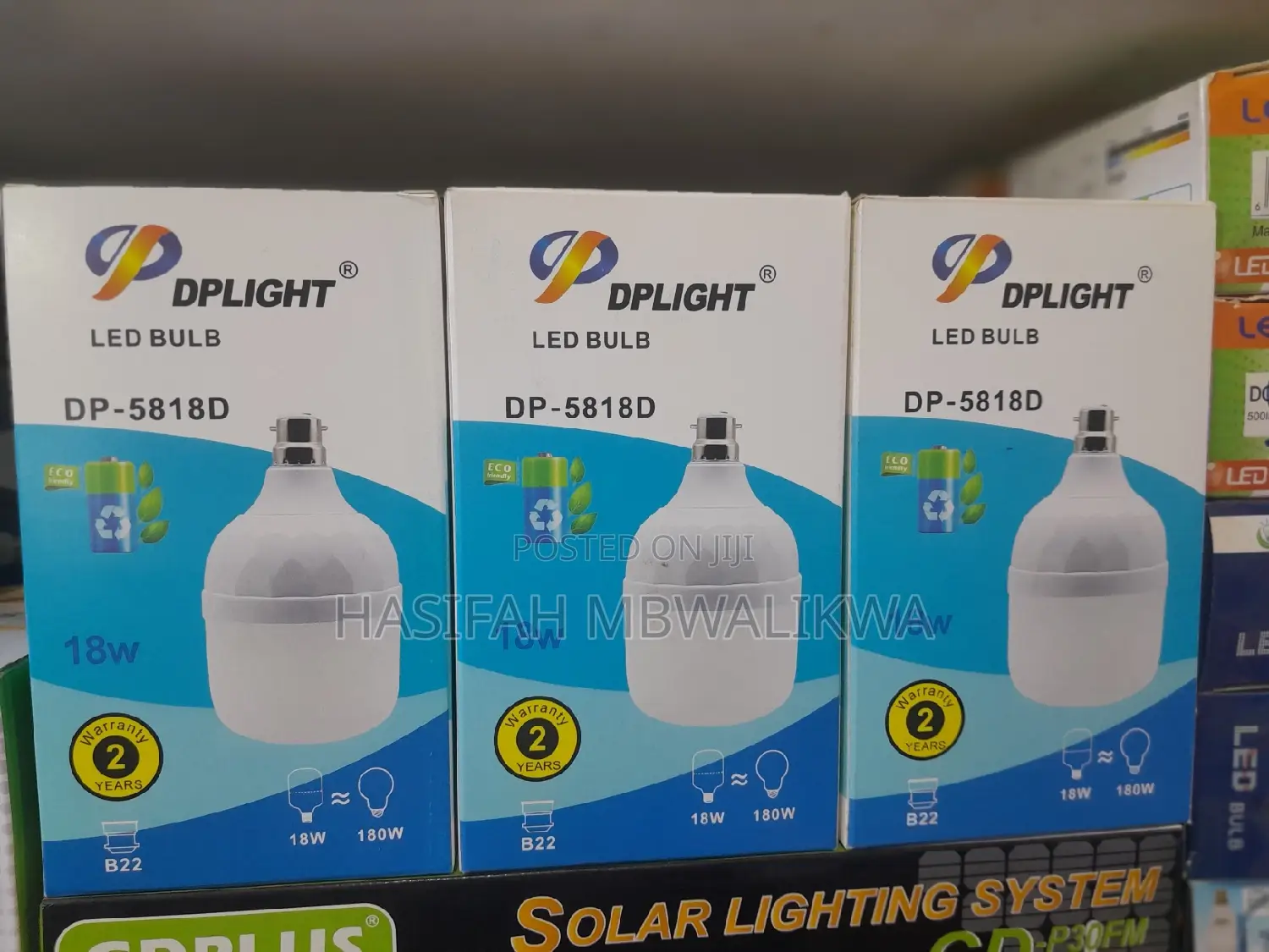 DPLIGHT Rechargeable Bulb 18W