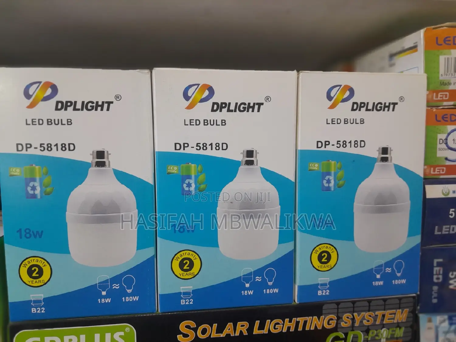 DPLIGHT Rechargeable Bulb 18W