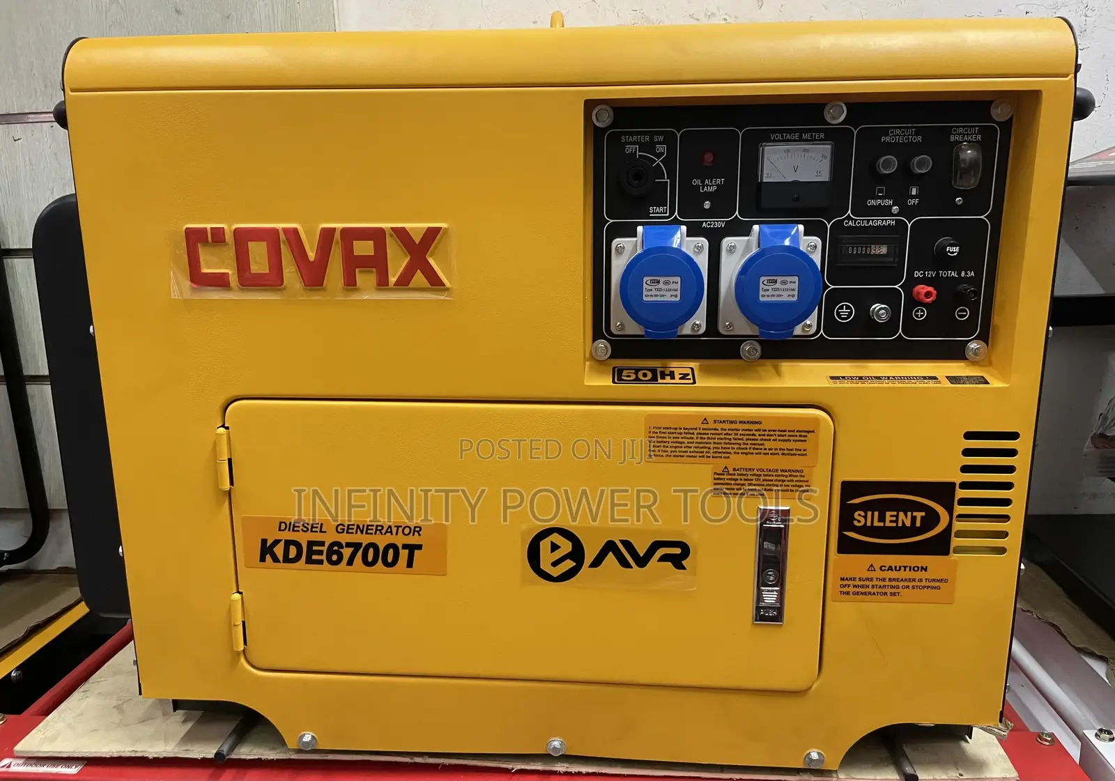 Diese Generator Covax Box Body