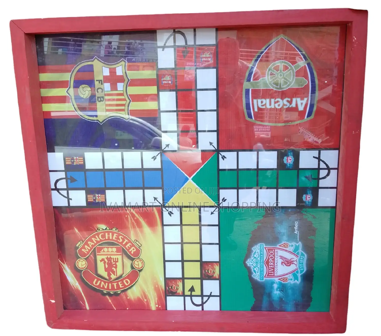 Ludo Board Game for Business - Biggest Size 3ft by 3ft