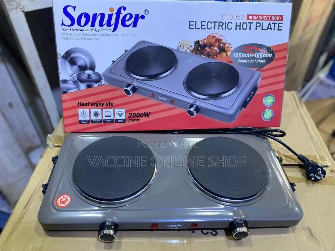 Sonifer Double Electric Hot Plates/Double Hot Plates (584DC)