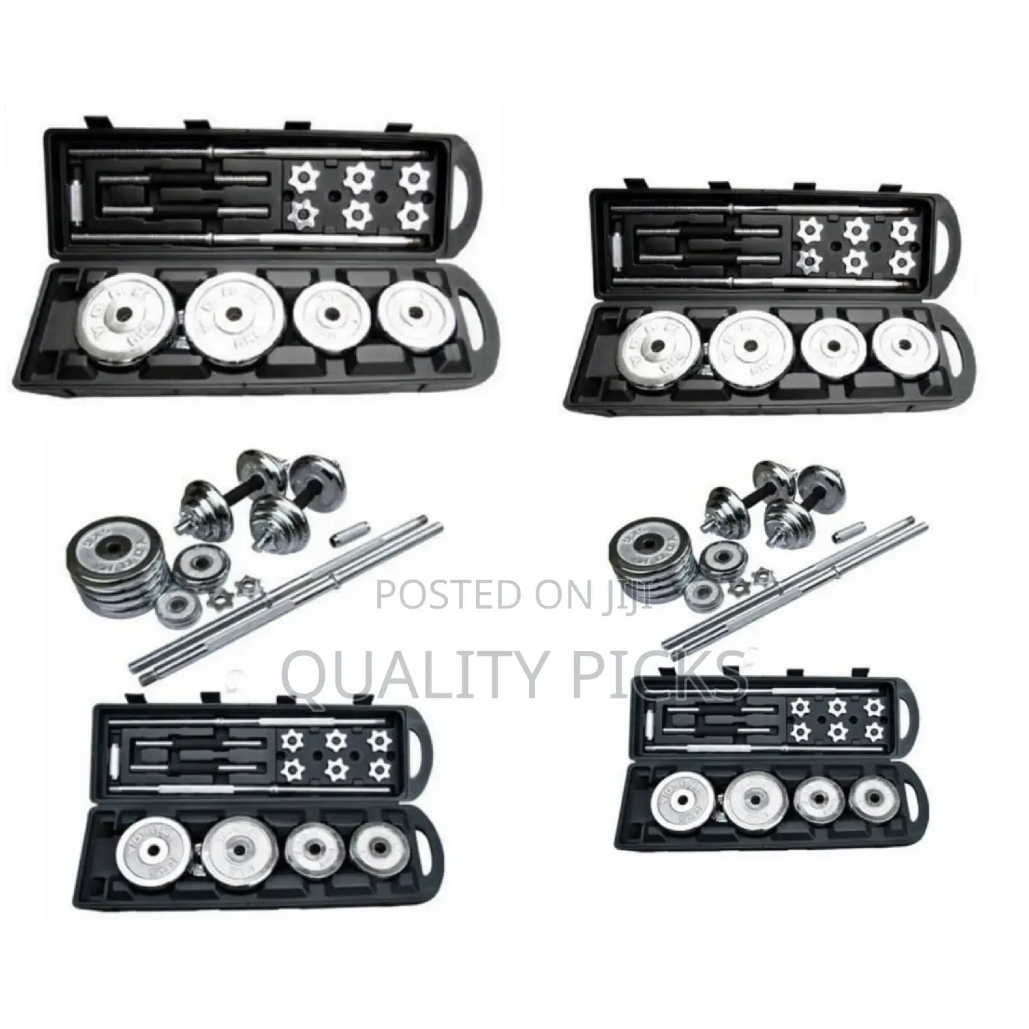 Adjustable Stainless Dumbbells Set
