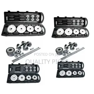 Adjustable Stainless Dumbbells Set